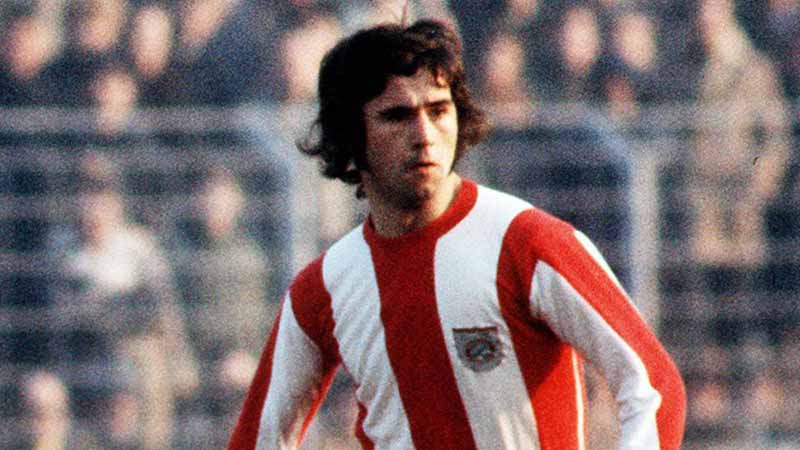 Gerd Muller saat berseragam Bayern Muenchen.